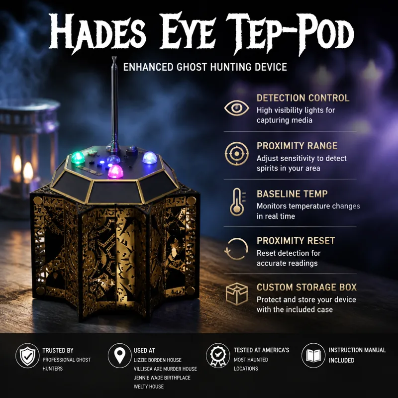 Hades Eye Enhanced TEP-POD ghost hunting device