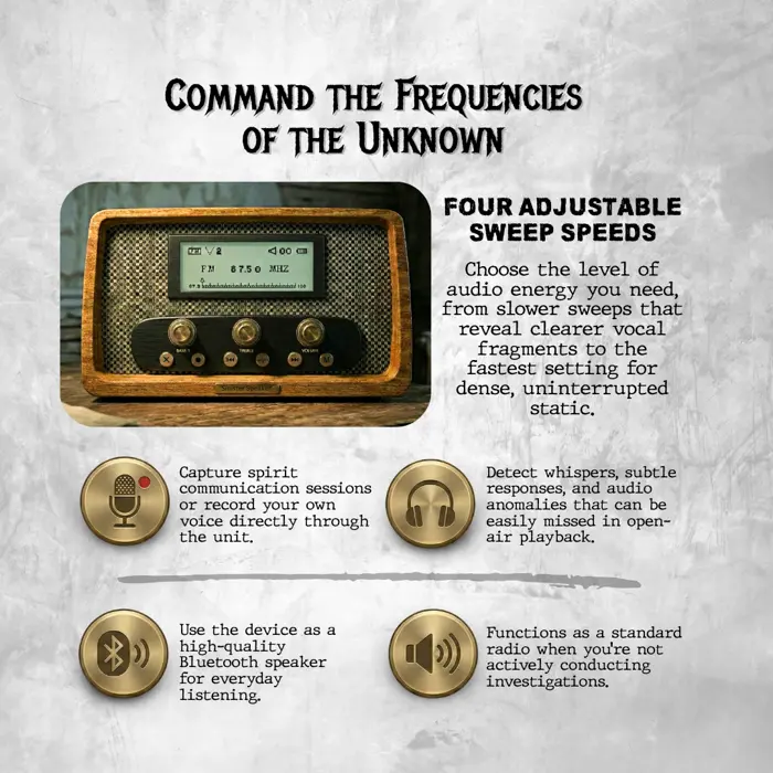 Sinister Speaker Version 2 spirit box